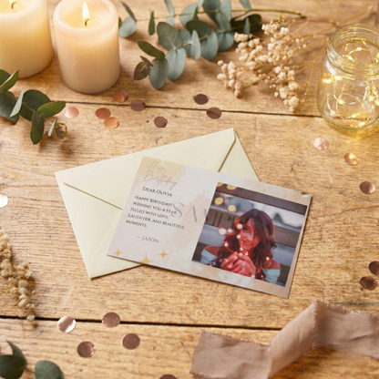 [Thank You & Celebration Gift Set] Mango Seed Butter Hand Cream Duo with Message Card