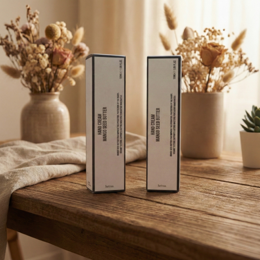 [Thank You & Celebration Gift Set] Mango Seed Butter Hand Cream Duo with Message Card