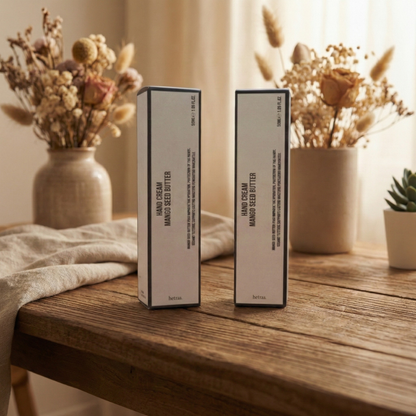 [Thank You & Celebration Gift Set] Mango Seed Butter Hand Cream Duo with Message Card