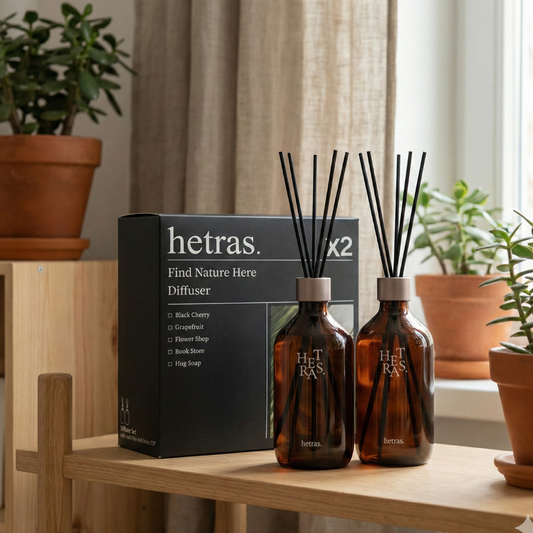 Thank You & New home Diffuser Gift – Baby Cotton Calm Set